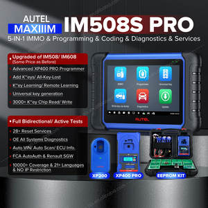 Autel MaxiIM IM508S PRO Outil de programmation de clé avancée avec IMMO Tous les systèmes Autel IM508 Scanner d'outil de diagnostic de voiture pour toutes les voitures - Product Image 2