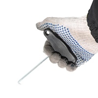 Outil de démontage multifonctionnel à poignée en T 3438 pour crochet de frein, crochet de ressort, garnitures et prise d'air de climatisation VW Audi