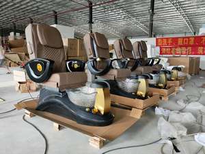 Chaise de pédicure de luxe de nouvelle conception d'usine pour le <span class=keywords><strong>massage</strong></span> de station thermale de pied - Product Image 3