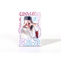 Nouveau mini cadre photo creux de 3 pouces au design tourbillon tridimensionnel pour salon, chambre à coucher, table – Cadre vide