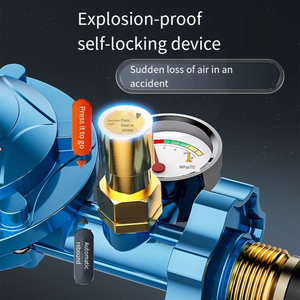 Marché philippin marché vietnamien vente chaude arrêt régulateur de gaz avec jauge basse pression usage domestique - Product Image 6