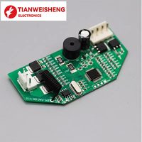 Kit de télécommande de ventilateur de plafond 12V 220V en forme de U pleine grandeur, carte de circuit imprimé de contrôleur de ventilateur de plafond CC sans balais, personnalisable.