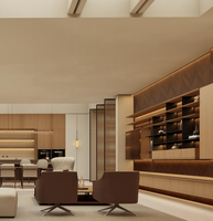 Meuble de salle à manger sur mesure Lesso Home, buffet, armoire de rangement, meubles de rangement en bois modernes et luxueux pour le salon