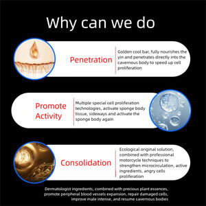 كريم تعزيز القضيب العشبي للرجال-تركيبة مستخلصات نباتية طبيعية 50 جم تكبير حجم مقاوم للماء ودعم الصلابة - Product Image 3