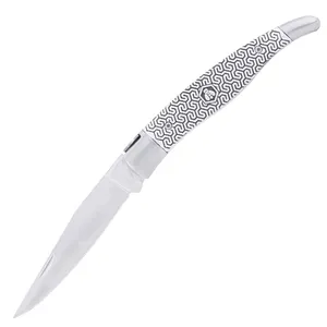 बहु कार्यात्मक फल चाकू शिविर सामरिक चाकू कैंपिंग सामरिक चाकू फ्रांसीसी शैली तह चाकू