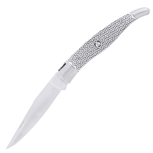 Couteau <span class=keywords><strong>de</strong></span> <span class=keywords><strong>poche</strong></span> pliant multifonctionnel <span class=keywords><strong>de</strong></span> style français Couteau <span class=keywords><strong>de</strong></span> combat à manche en aluminium pour le camping Utilisation tactique OEM Personnalisable DIY - Product Image 1