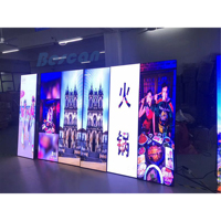 BESCAN~ Équipement publicitaire couleur pleine gamme P2/P2.5/P3, Affichage LED mural, Boîte lumineuse d'exposition, Stand portable pour salon professionnel