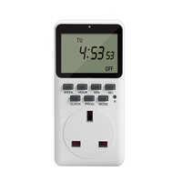 Temporizador Digital Programable ALION SET09A con Pantalla LCD Grande de 7 Días