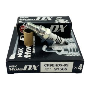 Оригинальные детали двигателя мотоцикла NGK подлинный Bujias 91566 CR9EHDX-9S для Honda CBR1100XX Super Blackbird 1100CC, OEM 9805959991f - Product Image 2