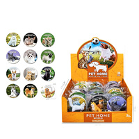Jouets Modèles Animaux Réalistes Chat Chien en PVC Écologique Personnalisés, Éducatifs, pour l'Apprentissage Précoce, le Jeu Cognitif, Objets de Collection et Décoration Intérieure