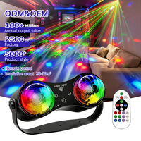 Projecteur Laser RVB Durable et Coloré 5V 12W en ABS avec Télécommande pour Clubs, Bars, Fêtes à Domicile, Discothèques, KTV et Scènes - Vente en Gros Fabricant
