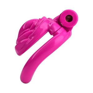 Cage de chasteté inversée rose FRRK en forme de rose pour hommes, cage à pénis, conception masculine, verrou de chasteté pour hommes - Product Image 5