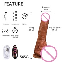 Nouvel Arrivage Jouets Sexuels Féminins : Godemiché en Silicone Moulé, Pénis en Caoutchouc, Jouet Sexuel pour Adultes, Produits pour Adultes