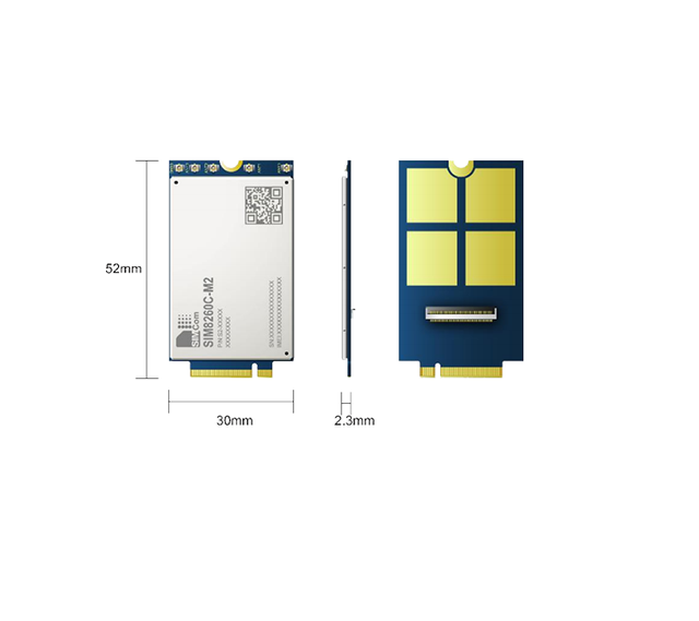SIMCom SIM8260C-M2 5G Sub-6G M.2 Module