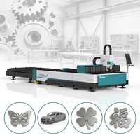 Mesin Pemotong Logam Laser CNC Otomatis Baru LX3015HC Mesin Pemotong Laser Daya Tinggi dengan Platform Pertukaran