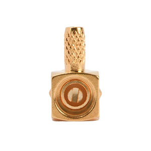 Câble d'antenne RG316 à <span class=keywords><strong>double</strong></span> blindage, câble électrique SMC femelle étanche, connecteur coaxial RF à sertir à angle droit - Product Image 4