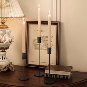Bougeoirs de luxe colorés à pied haut <span class=keywords><strong>pour</strong></span> décoration de mariage, <span class=keywords><strong>longue</strong></span> durée de vie, <span class=keywords><strong>pour</strong></span> usage domestique - Product Image 6