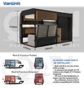 Kits Interiores para Autocaravanas Vanbox Qian, <span class=keywords><strong>Kit</strong></span> Completo de Muebles para Autocaravanas - Product Image 5