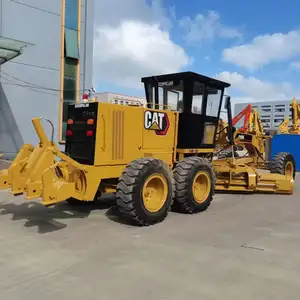 Niveleuse d'occasion multifonction 14 tonnes Cat Caterpillar 140K, en bon état, utile, mini niveleuse d'occasion