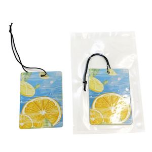Custom Logo Personalised Hotel Home <b>Bathroom</b> Toilet Smell Perfume Paper Car Scented Card Hanging Air <b>Freshener</b> Custom Color Size - Product Image 5
