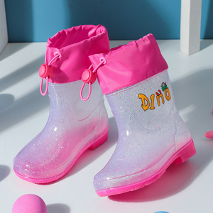 Bottes <span class=keywords><strong>de</strong></span> <span class=keywords><strong>pluie</strong></span> transparentes légères et imperméables pour enfants, garçons, filles, jeunes enfants, chaussures en caoutchouc pour bébés et étudiants - Product Image 2
