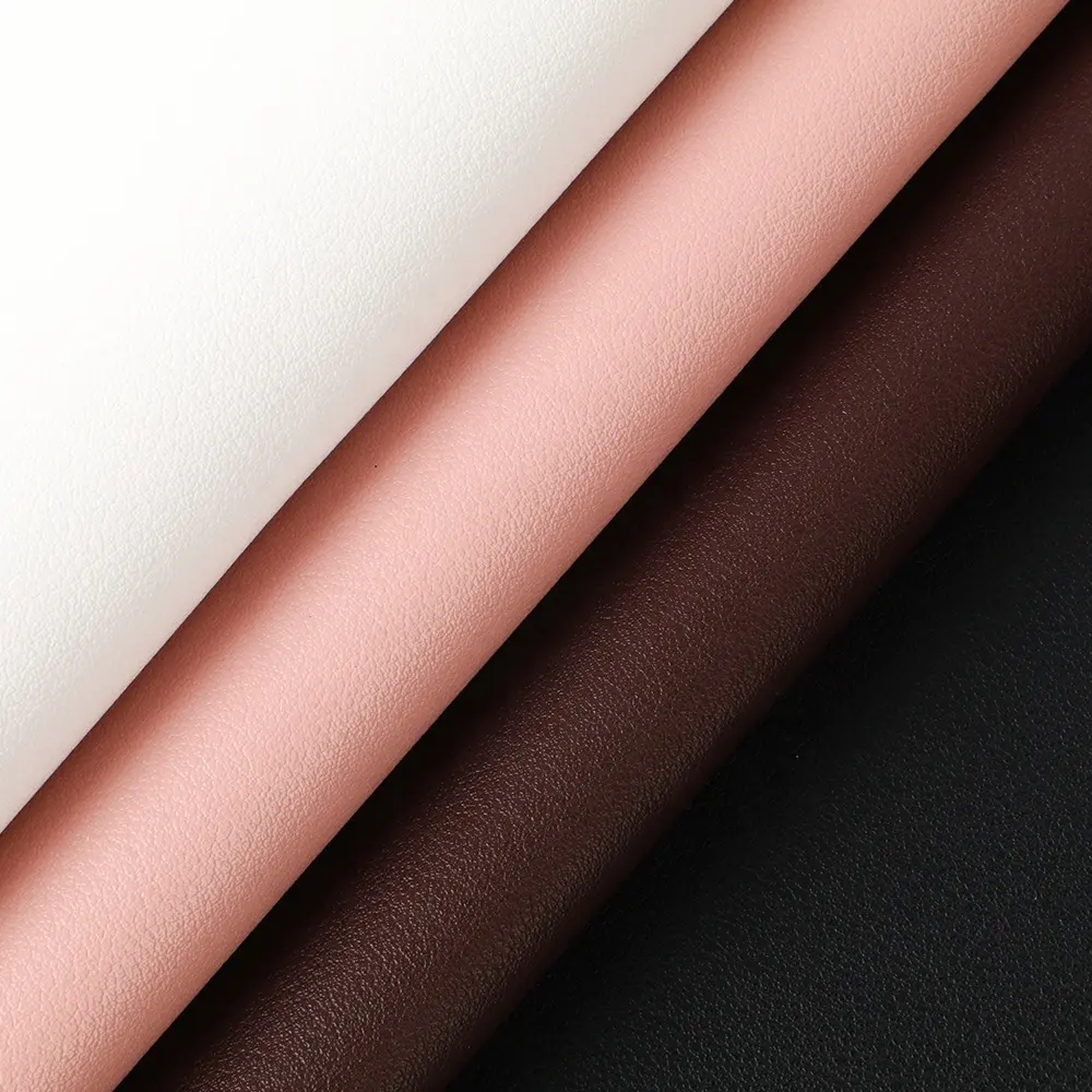 W1538 Fast delivery The best pvc Napa leather fabric Black white brown red faux leather Suitable for packaging boxes, handbags