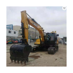 Excavadora de cadenas SANY SY155 usada, excavadora mediana de 15 toneladas, motor original, buen estado de funcionamiento, maquinaria de construcción para exportación - Product Image 1