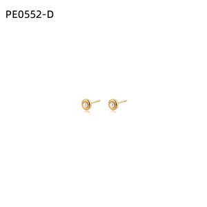 ต่างหูแฟชั่น DE Pearl Stud PE0552 สำหรับผู้หญิงเครื่องประดับคุณภาพสูง - Product Image 1