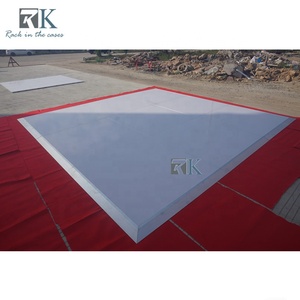 Panneaux de plancher de danse carrés 4 pieds * 4 pieds, sol de mariage solide et élégant - Product Image 4