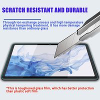 Film protecteur d'écran en verre trempé TPU de qualité supérieure pour tablette Tab S8 Ultra 2.5D transparent 9H anti-choc