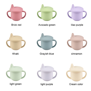 Set de Alimentación de Silicona para Bebés con Plato, Tazón, Cuchara, Tenedor y Vaso con Succión, Verde, para Niños - Product Image 5