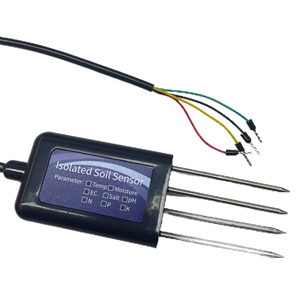 Sensor de Solo Multi-Parâmetro para Monitoramento Digital de Solo em Estufas Agrícolas e Uso com Celular, Sensor de Solo 8 em 1 - Product Image 6