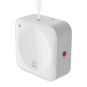 Dispenser penyegar udara elektronik, penyebar Aroma minyak esensial USB, uap pasang dinding otomatis 240ml ABS