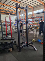 Máquina de Cruce de Poleas de Alta Calidad con Polea Individual Ajustable para Ejercicio y Entrenamiento Unisex Equipo de Gimnasio