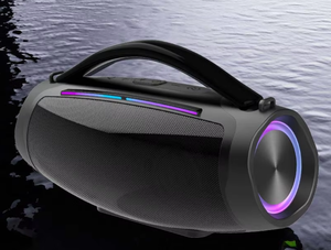 Mejor <span class=keywords><strong>precio</strong></span> de fábrica modelo privado reproductor de música TF TWS sonido estéreo Boomsbox altavoz inalámbrico portátil al aire libre con luces LED RGB - Product Image 2