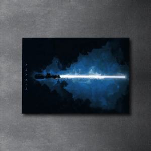 <span class=keywords><strong>Sabre</strong></span> <span class=keywords><strong>laser</strong></span> télécommandé personnalisé néon affiche murale pour intérieur maison fête d'anniversaire magasin décoration - Product Image 6