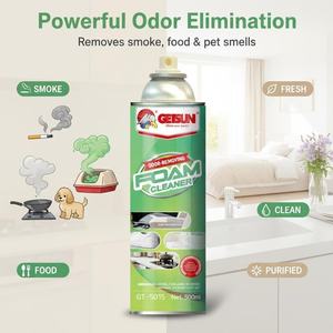 Nettoyant Moussant Getsun pour Tissus d'Ameublement – Éliminateur d'Odeurs, Lavage à Sec, Nettoyage en Profondeur, Détachant, Neutraliseur d'Odeurs de Fumée et d'Animaux, Savon en Spray - Product Image 4