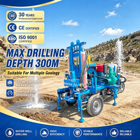 Foreuse de puits d'eau 200m haute productivité, machine de forage de puits profonds, directement du fabricant, meilleur prix