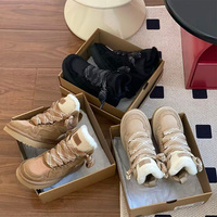 Bottes de neige respirantes à prix raisonnable, chaussures de randonnée élégantes et décontractées, bottes d'hiver antidérapantes pratiques