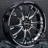 Jantes forgées sur mesure HS pour voitures de course, à profil décalé, avec système Beadlock, 17x5, 18x5, 15x10 pour Nissan GT-R R35, Dodge Challenger SRT Hellcat
