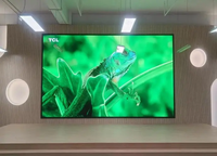 Led dalam ruangan layar Pitch kecil Mini Led Cob Led P1.2 P1.56 P1.87 layar dinding Video