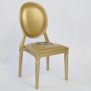 Chaises royales pour Banquet de mariage, nouvel hôtel aux pendantifs, soir, fête fantôme - Product Image 5