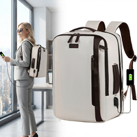 Sac à dos multifonctionnel personnalisé de style nouveau, Oxford, grande capacité, respirant, pour ordinateur portable 17 pouces, pour le collège