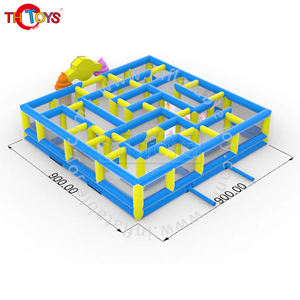 La diversión espeluznante espera obtener su propio 10x3m personalizado Halloween inflable Haunt House Maze Arena para infinitas emociones y escalofríos - Product Image 4