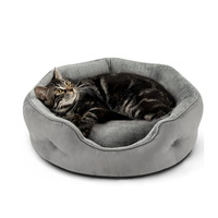 Lit pour chat doux, moelleux, rond et apaisant