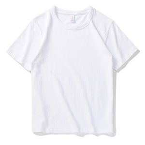 Camiseta de manga corta con base <span class=keywords><strong>americana</strong></span> Vintage Retro pesado de 300g para hombre, 100% algodón, impermeable, grueso, informal, holgado, sólido - Product Image 1