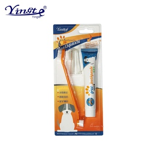 Ensemble brosse à dents et <span class=keywords><strong>dentifrice</strong></span> en plastique <span class=keywords><strong>pour</strong></span> animaux de compagnie, style doigt, <span class=keywords><strong>pour</strong></span> chiens et chats, kit de soins dentaires - Product Image 5