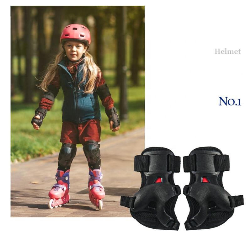 Set De Protections 6 Pièces Enfant – Poignets, Genoux, Coudes – Patinage, Cyclisme