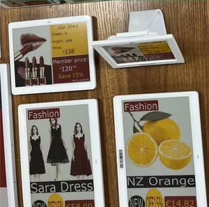 Nouveauté Écran d'affichage numérique E Ink de 5,8 pouces Étiquette de prix numérique Système ESL Étiquette de rayon électronique Étiquette E-Ink pour supermarché Commerce de détail - Product Image 1