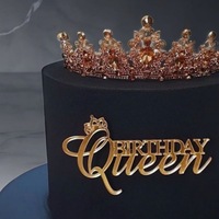 Nouvelle Collection Style Luxe : Couronnes et Diadèmes en Strass, Décoration de Gâteau, Diadème de Mariée, Couronne de Mariage, Décoration de Gâteau, Fête d'Anniversaire
